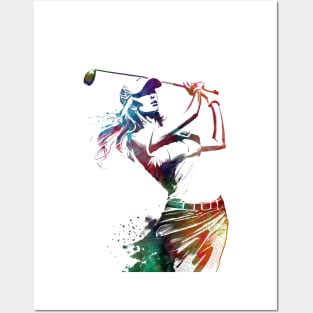 Golf player sport #golf #sport Posters and Art